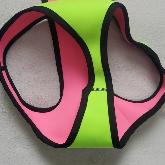 INDAH , REVERSIBLE NEOPRENE ONE-PIECE BIKINI SIZE XS / S - Picture 9 of 10